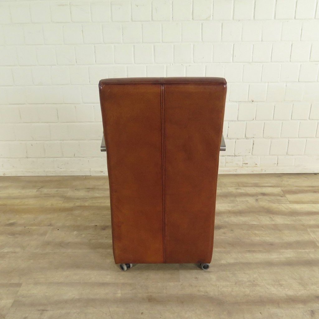 Stuhl Esszimmerstuhl Industrial Design Leder
