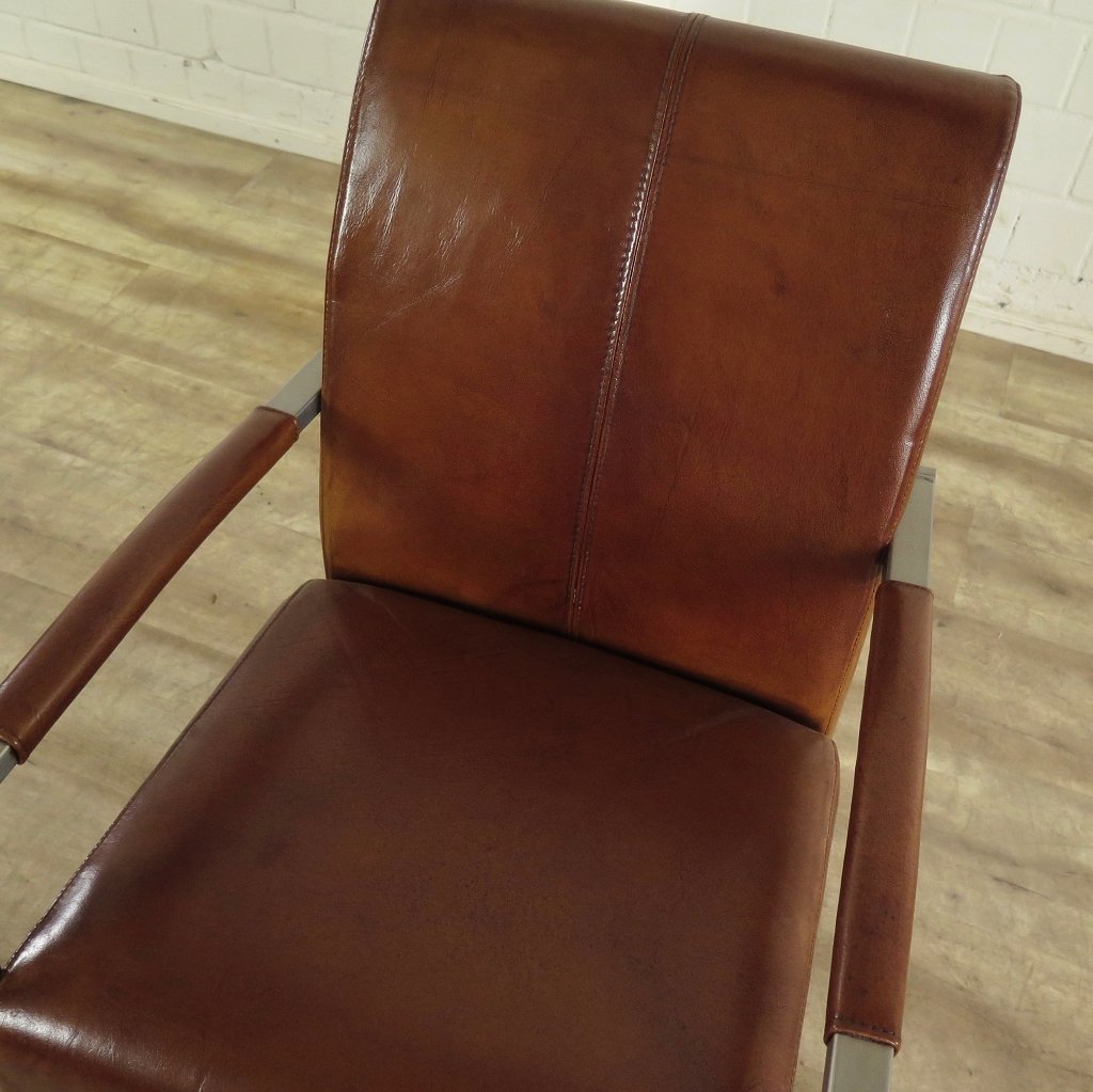 Stuhl Esszimmerstuhl Industrial Design Leder