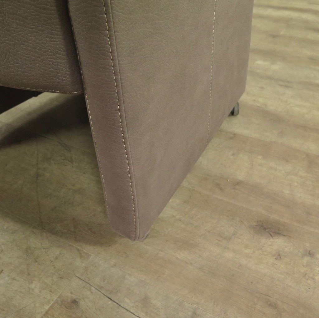 Stuhl / Sessel auf Rollen Taupe