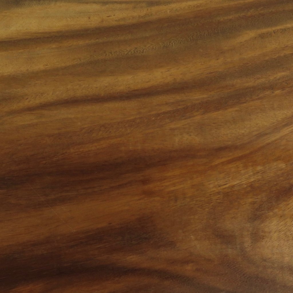 Couchtisch Teakholz Baumstamm 1,00 m x 0,81 m