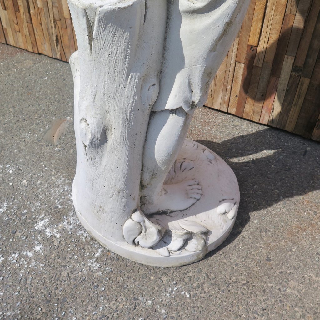 Dekoration Beton Bauernjunge mit Korb 1,10 m