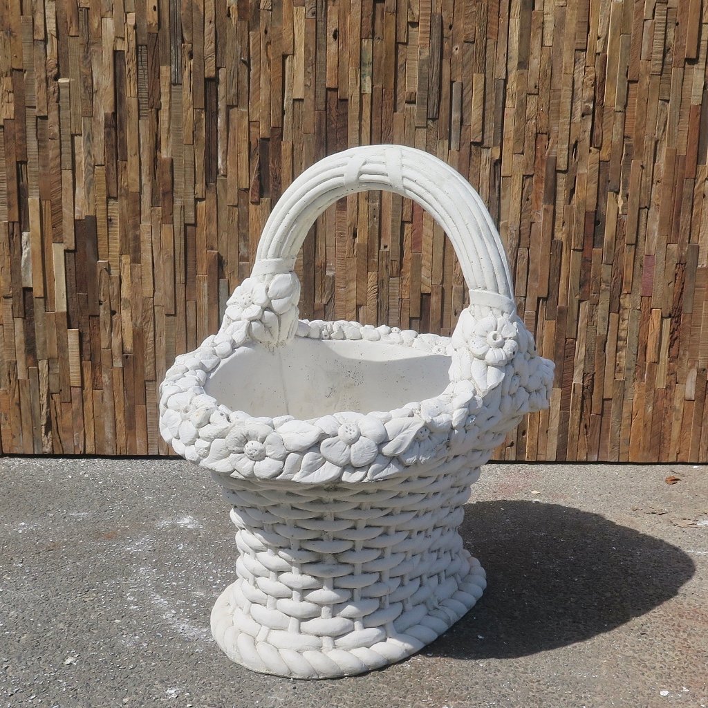 Blumenkübel Korb Beton 0,78 m