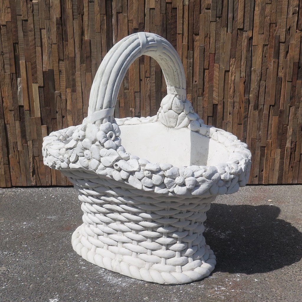 Blumenkübel Korb Beton 0,78 m