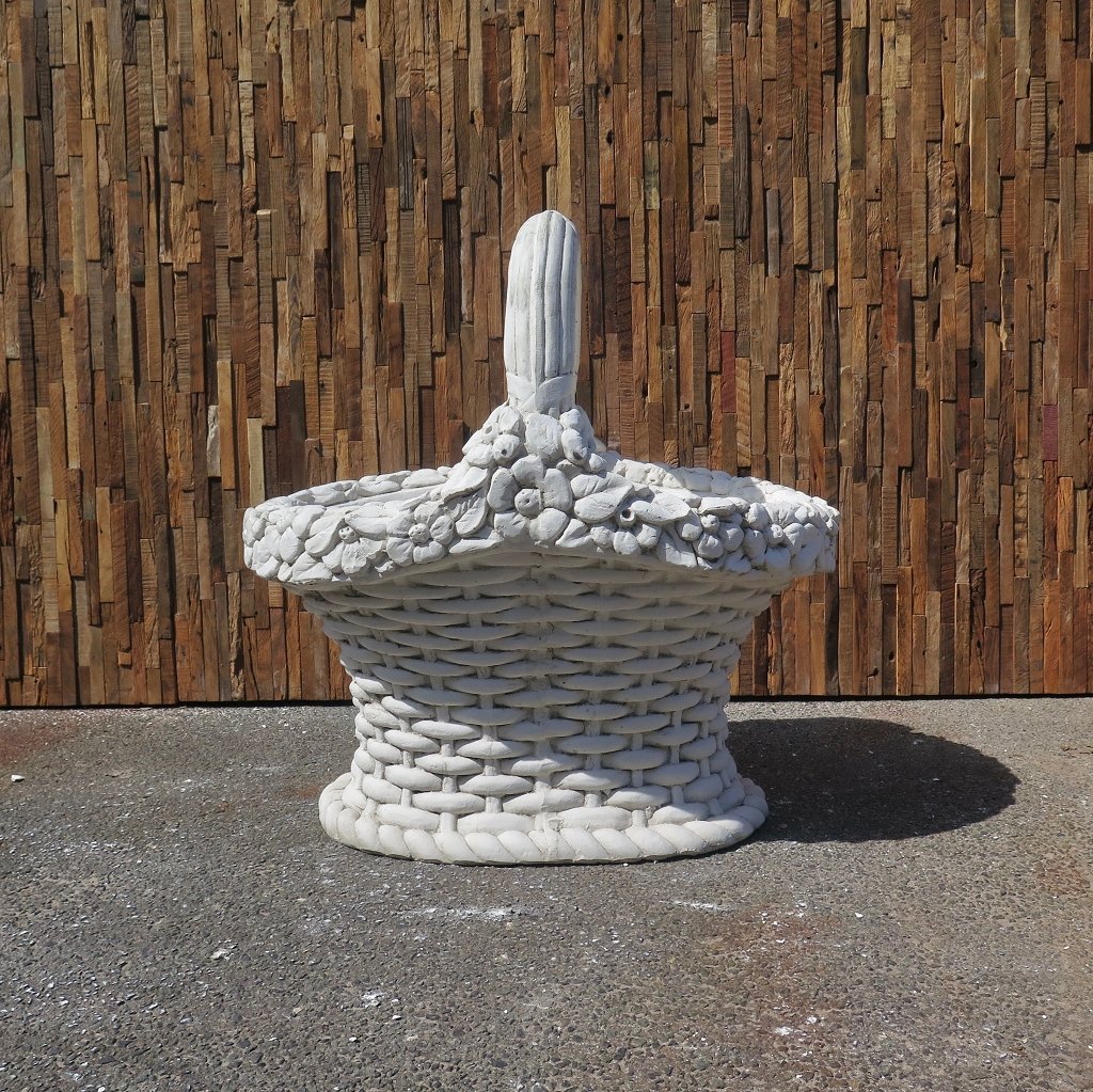 Blumenkübel Korb Beton 0,78 m