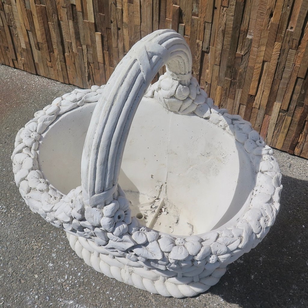 Blumenkübel Korb Beton 0,78 m