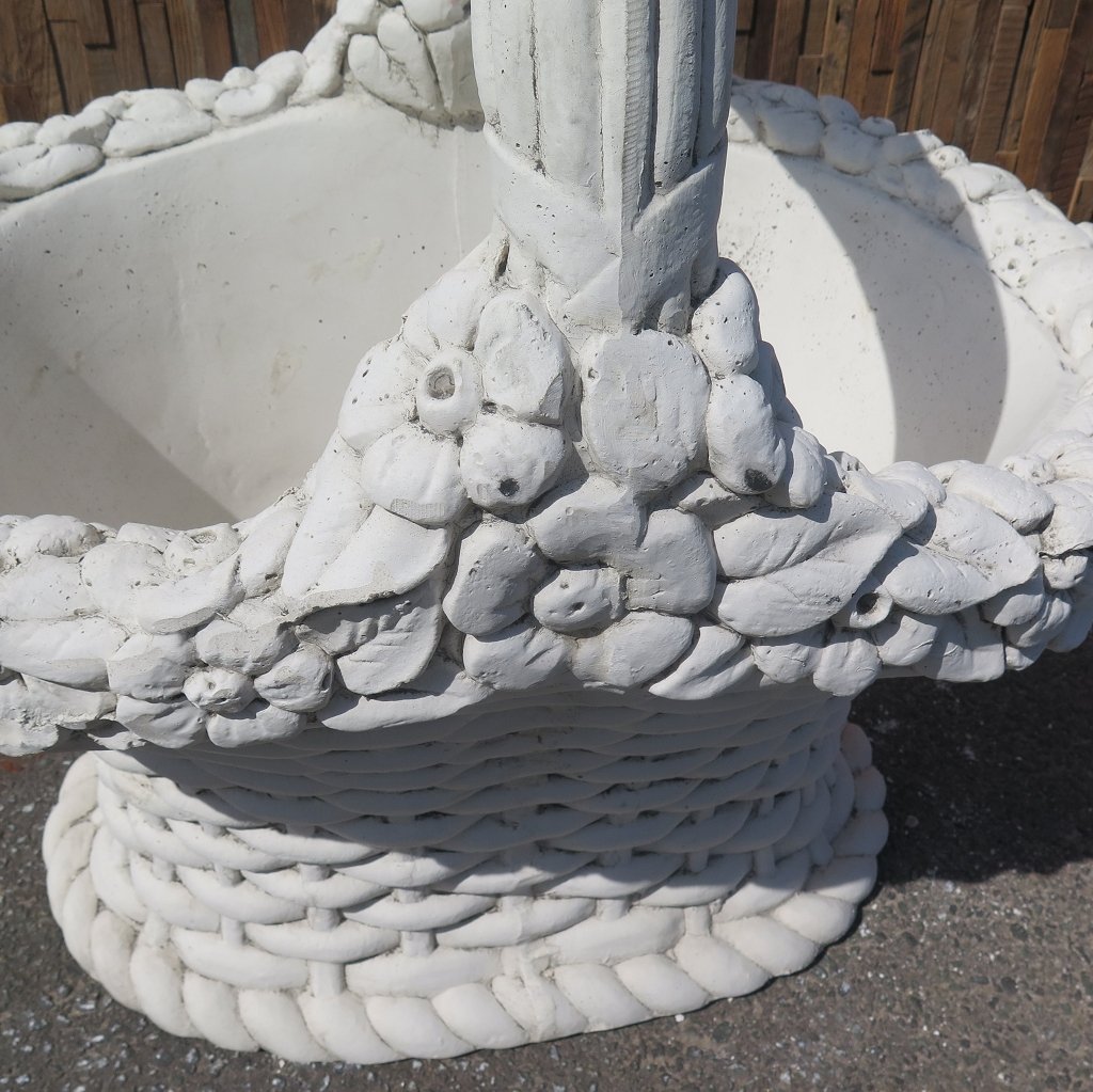 Blumenkübel Korb Beton 0,78 m