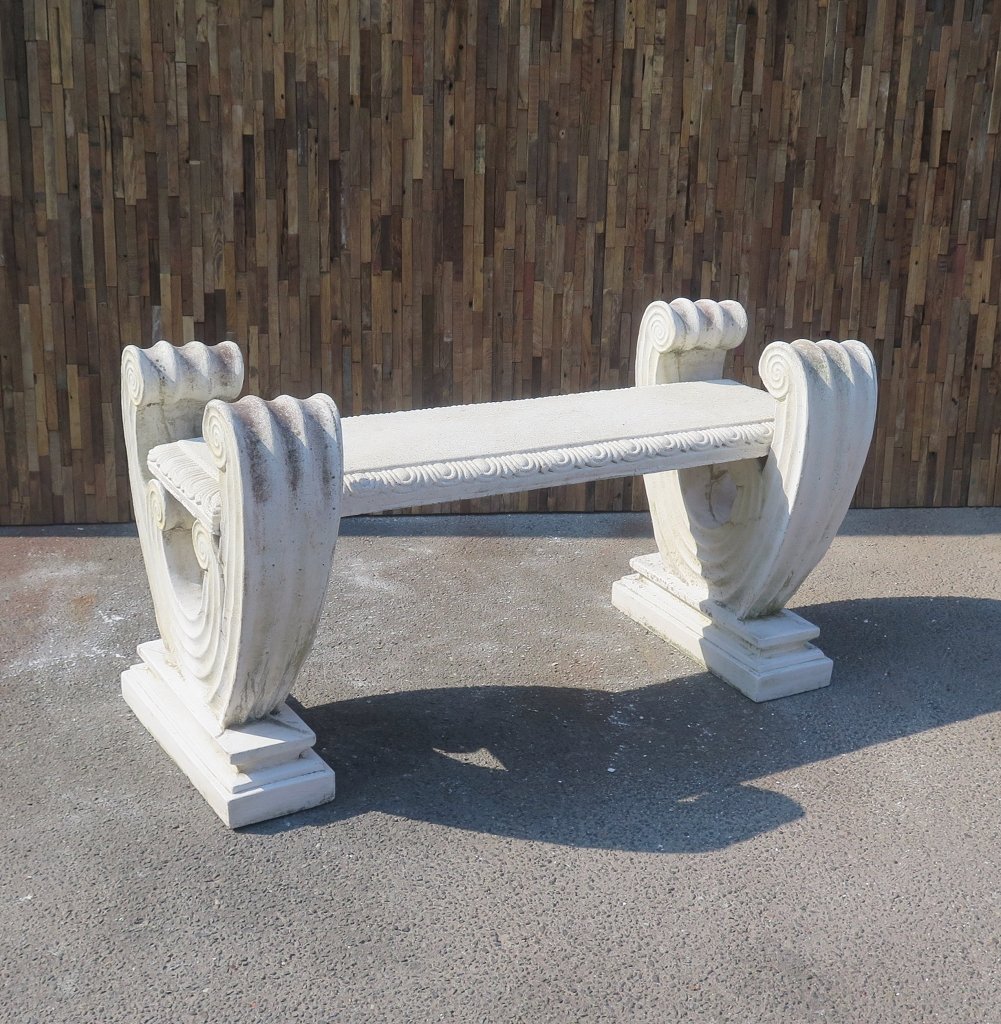 Gartenbank Bank Beton 1,30 m