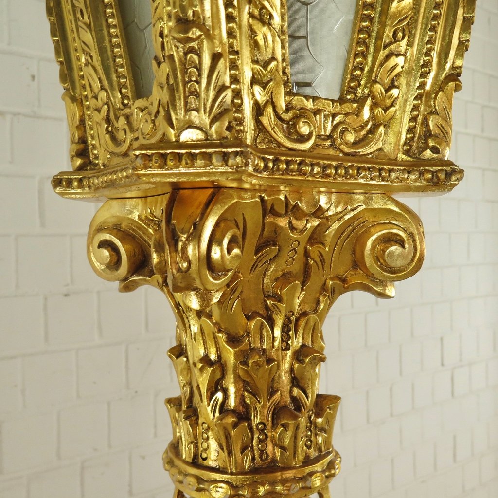 Laterne Barockstil Gold 2,60 m