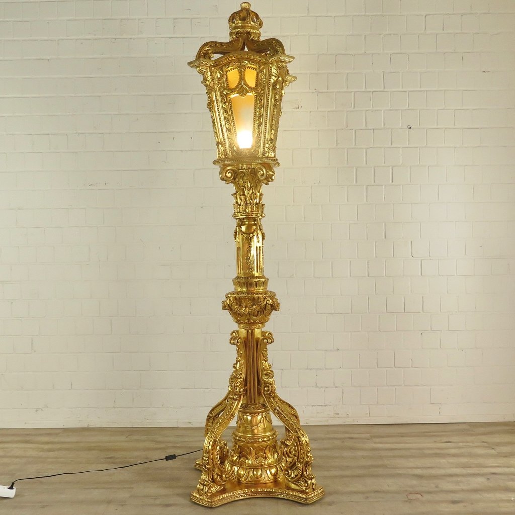 Laterne Barockstil Gold 2,60 m