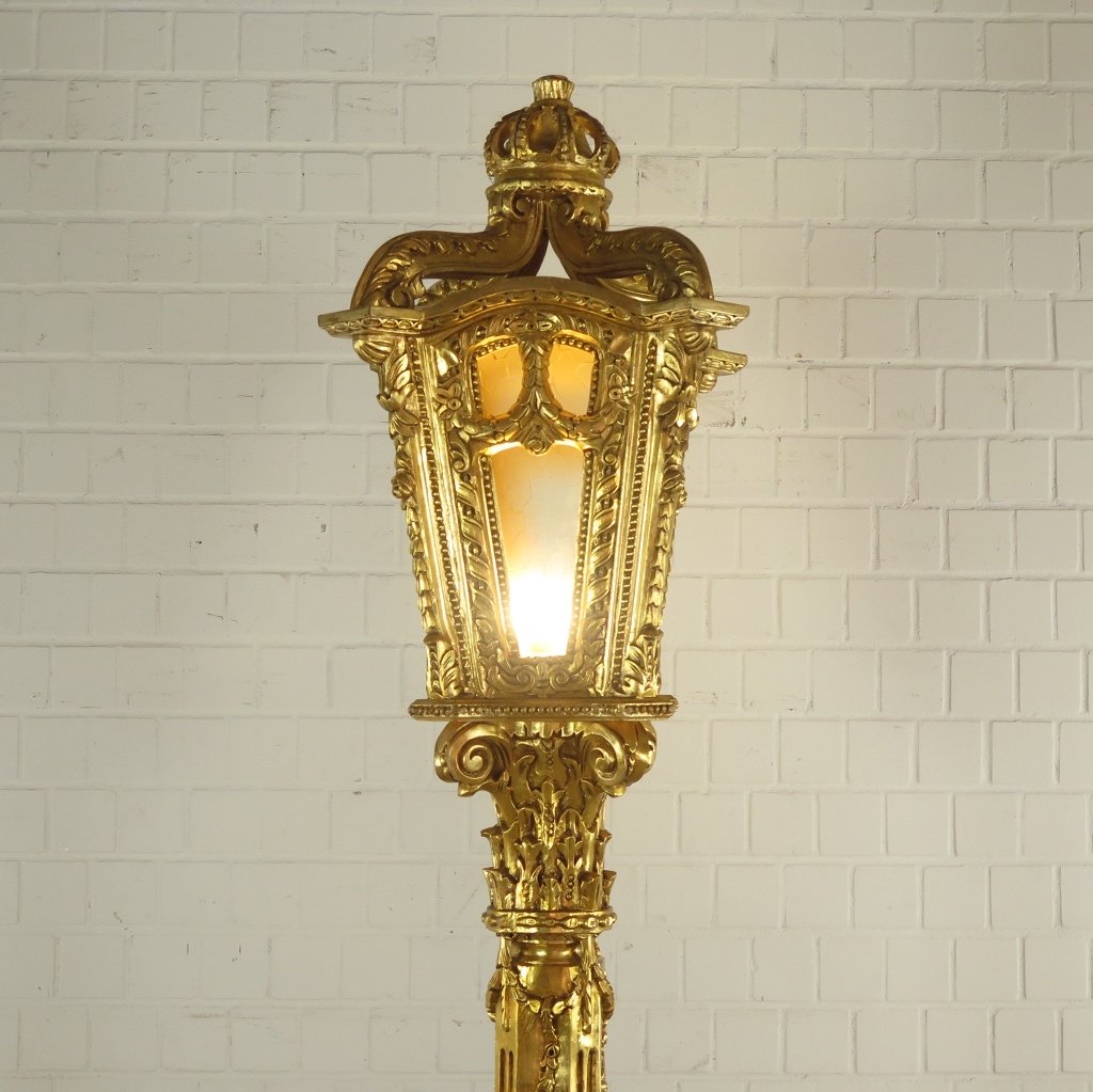 Laterne Barockstil Gold 2,60 m