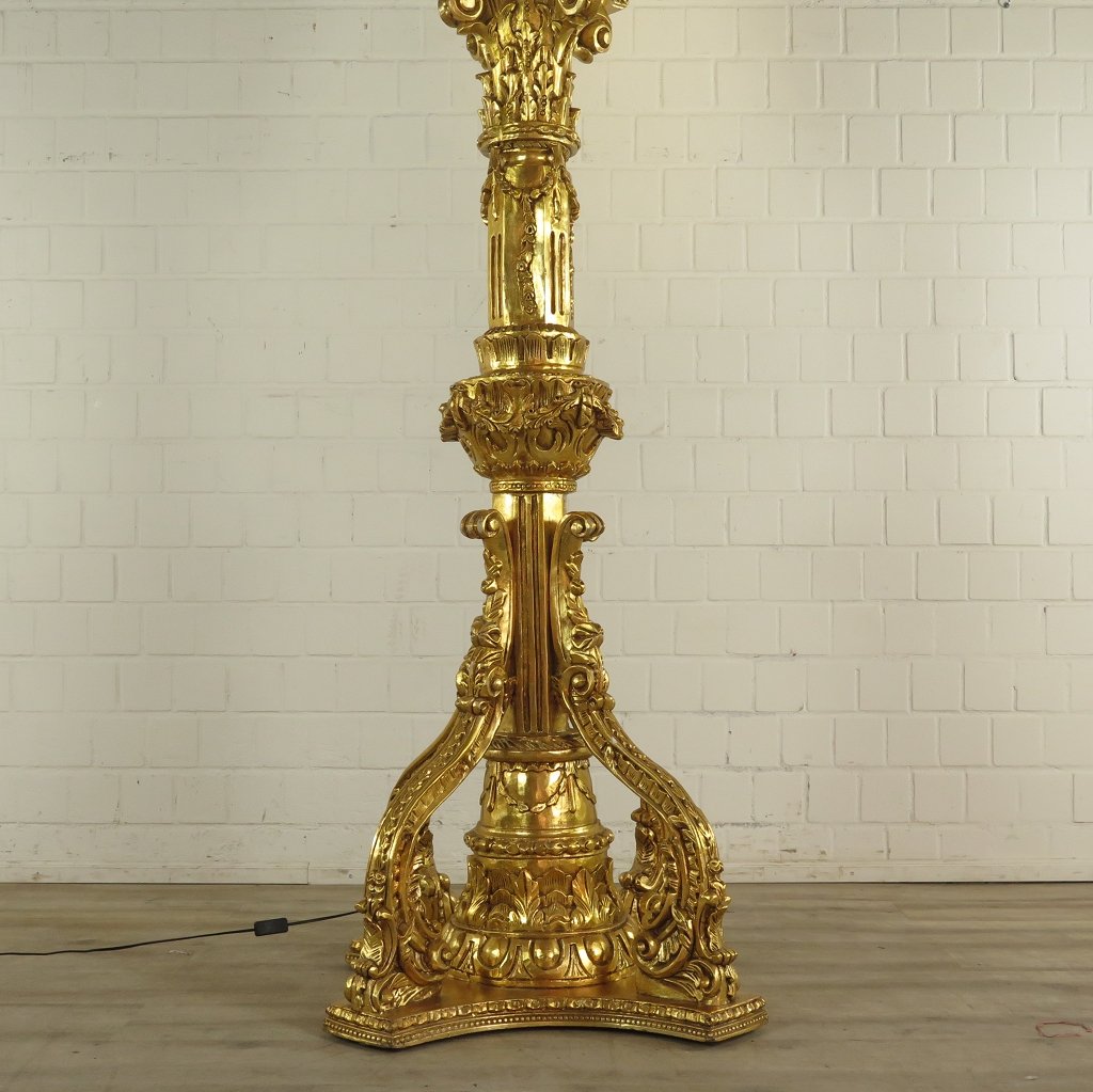 Laterne Barockstil Gold 2,60 m