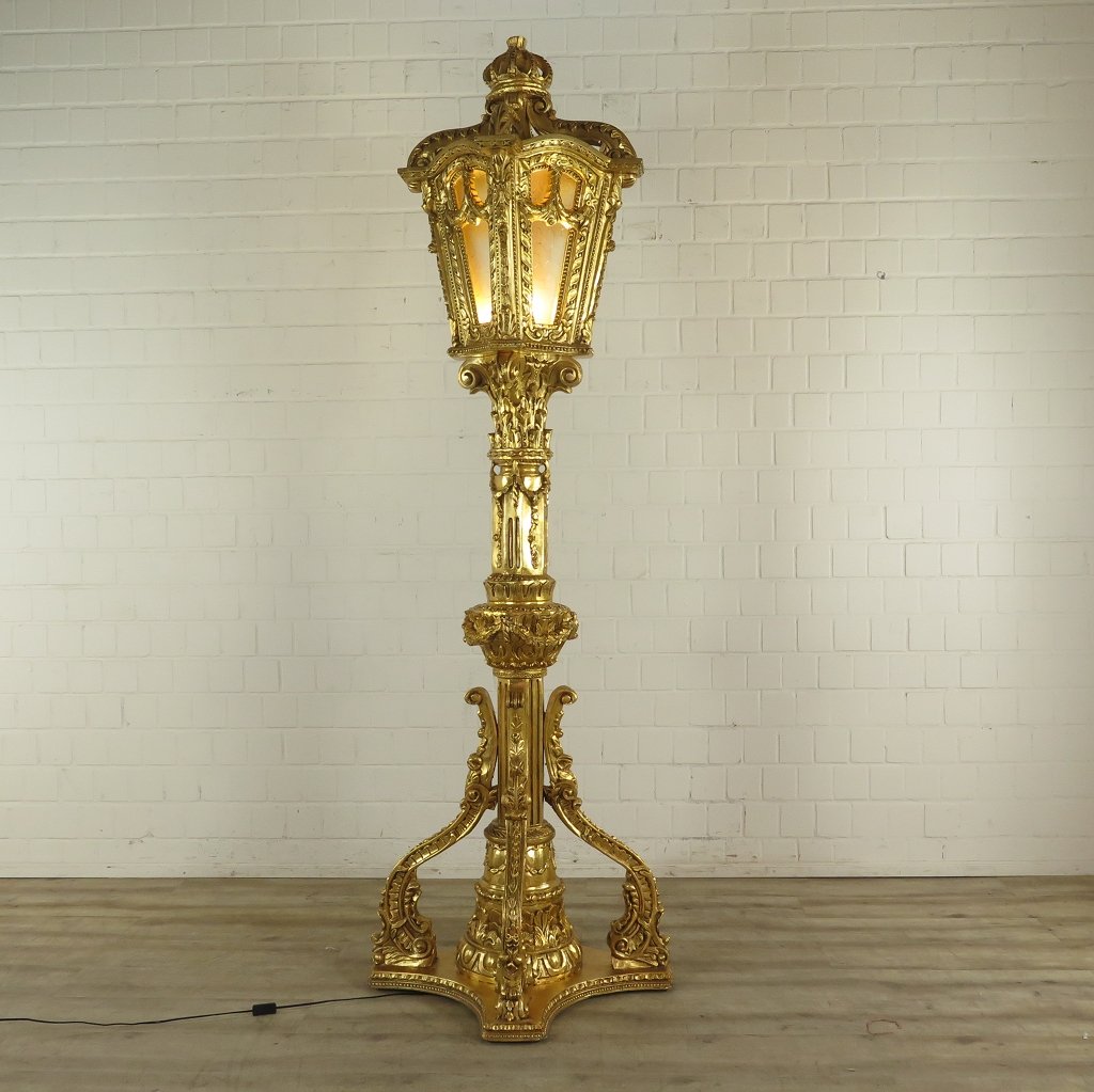 Laterne Barockstil Gold 2,60 m