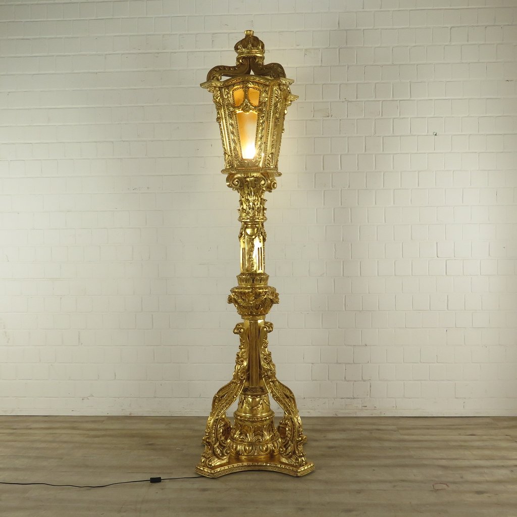 Laterne Barockstil Gold 2,60 m