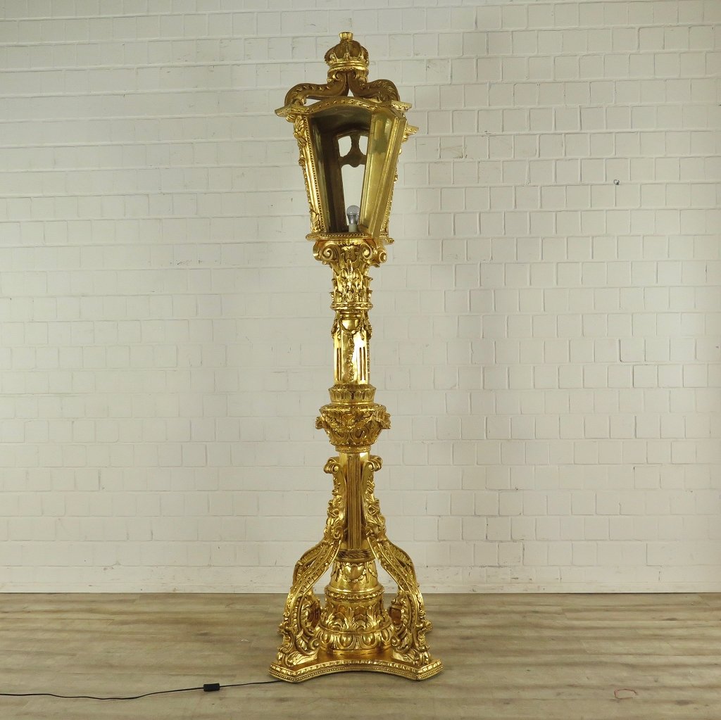 Laterne Barockstil Gold 2,60 m