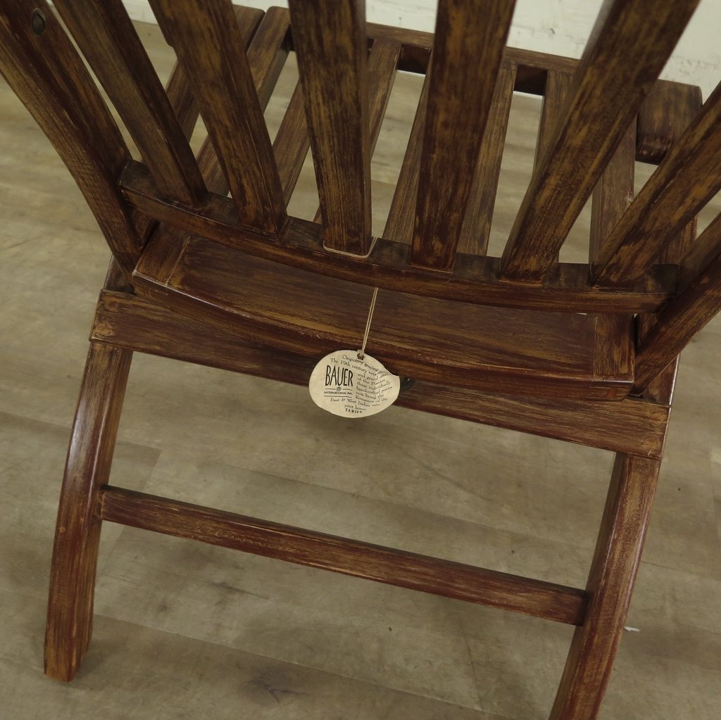 Bauer Gartenstuhl Teakholz