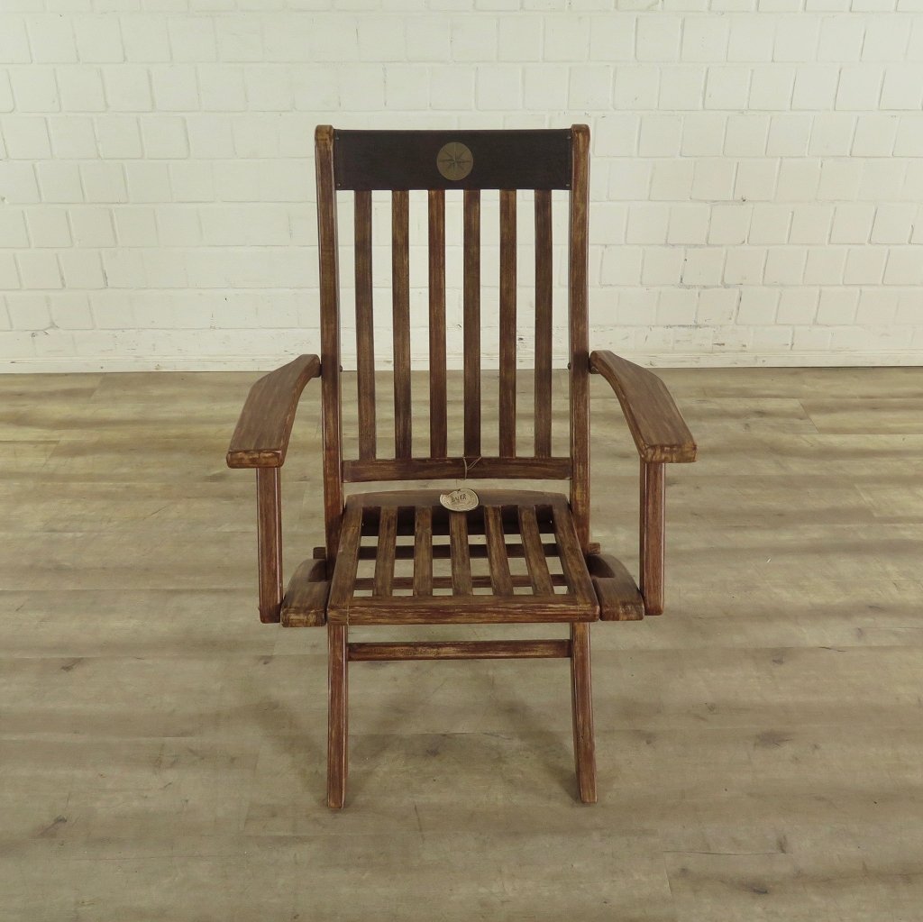 Bauer Gartenstuhl Teakholz