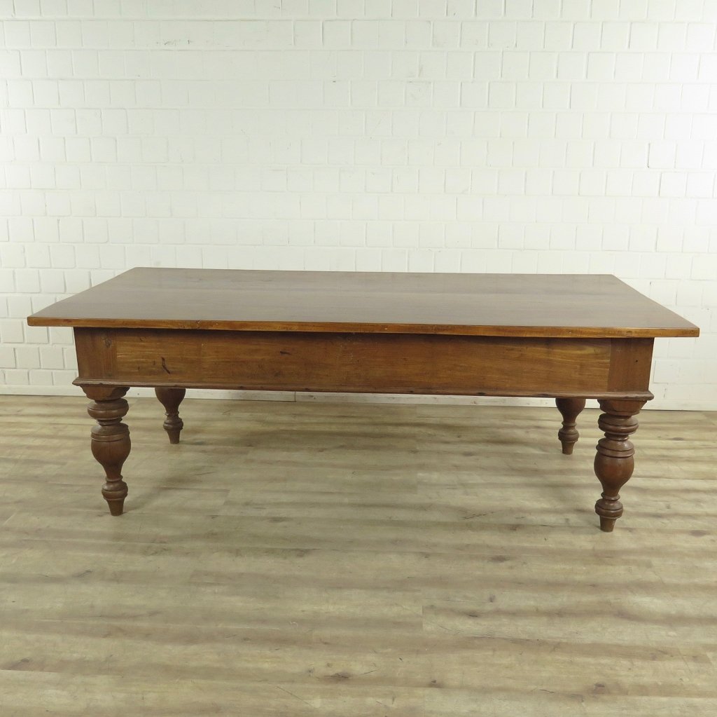 Schreibtisch Teakholz 2,05 m