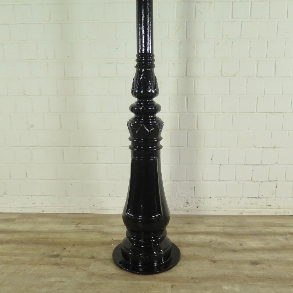 Laterne Gartenlampe Schwarz 3,50 m