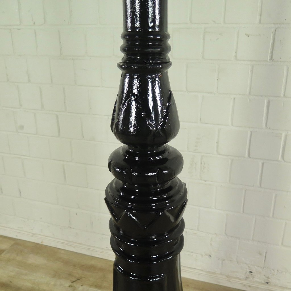 Laterne Gartenlampe Schwarz 3,50 m