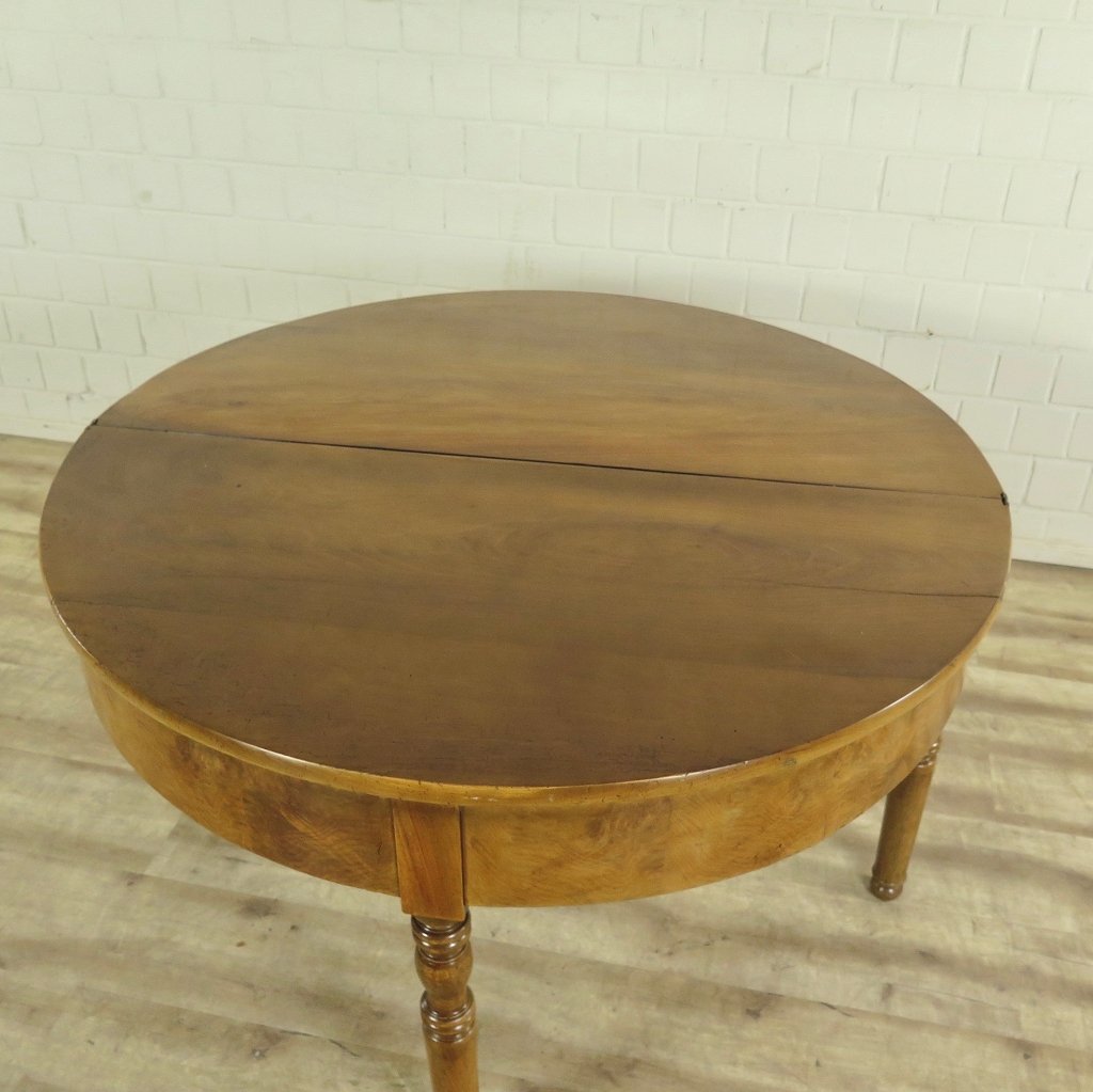 Klapptisch Beistelltisch Biedermeier 1820 Nussbaum