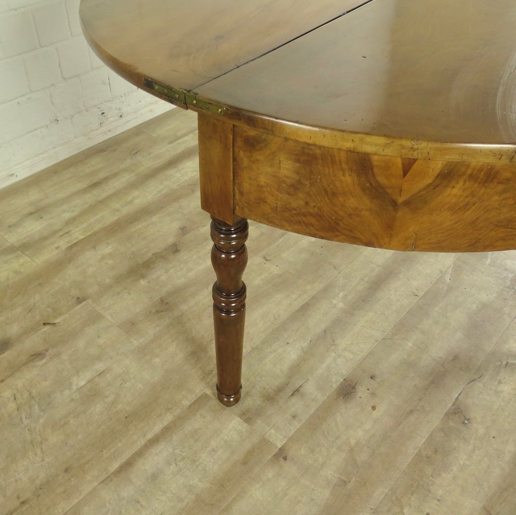 Klapptisch Beistelltisch Biedermeier 1820 Nussbaum