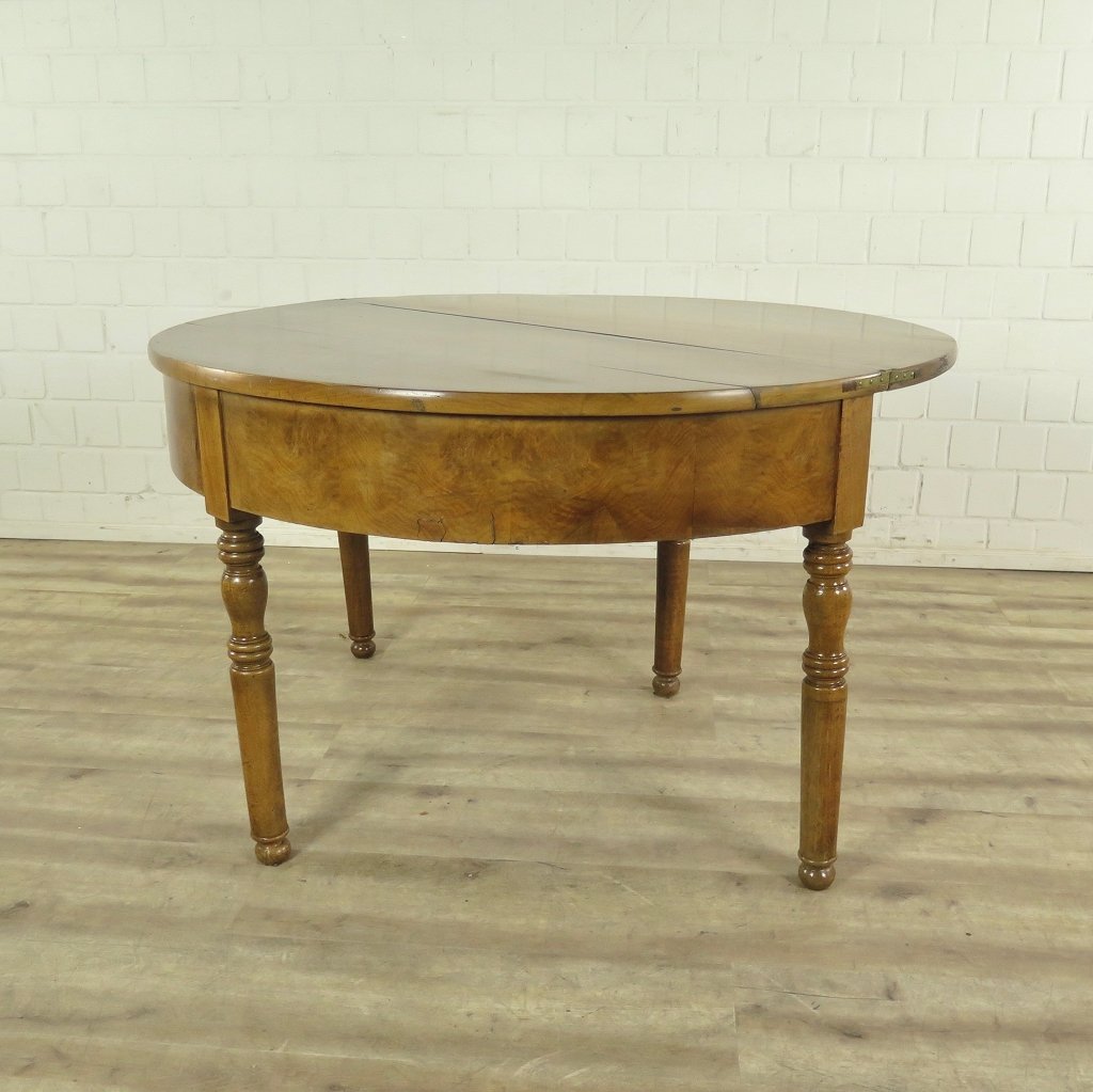 Klapptisch Beistelltisch Biedermeier 1820 Nussbaum