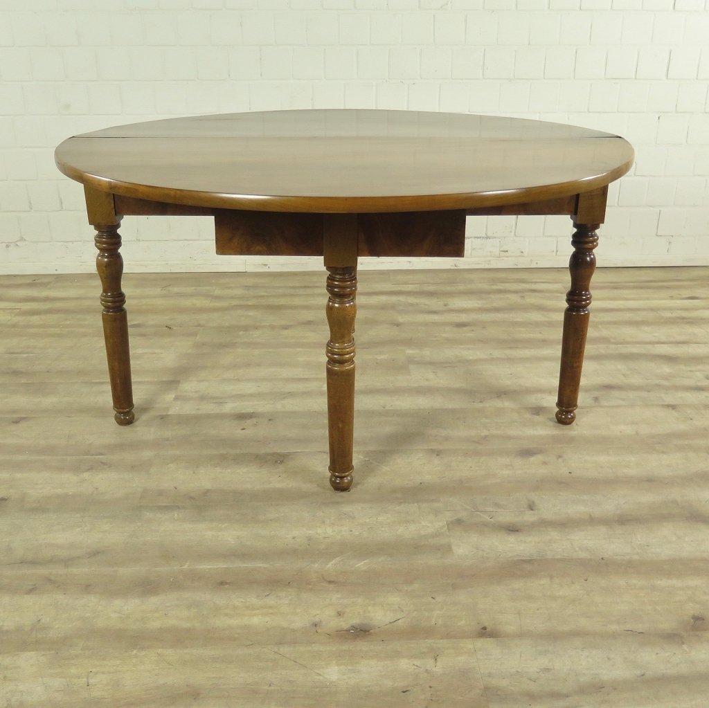 Klapptisch Beistelltisch Biedermeier 1820 Nussbaum