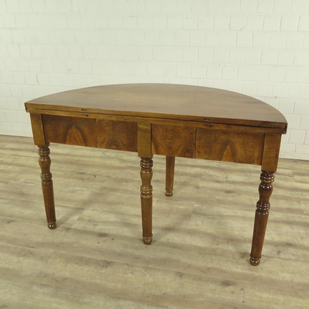 Klapptisch Beistelltisch Biedermeier 1820 Nussbaum