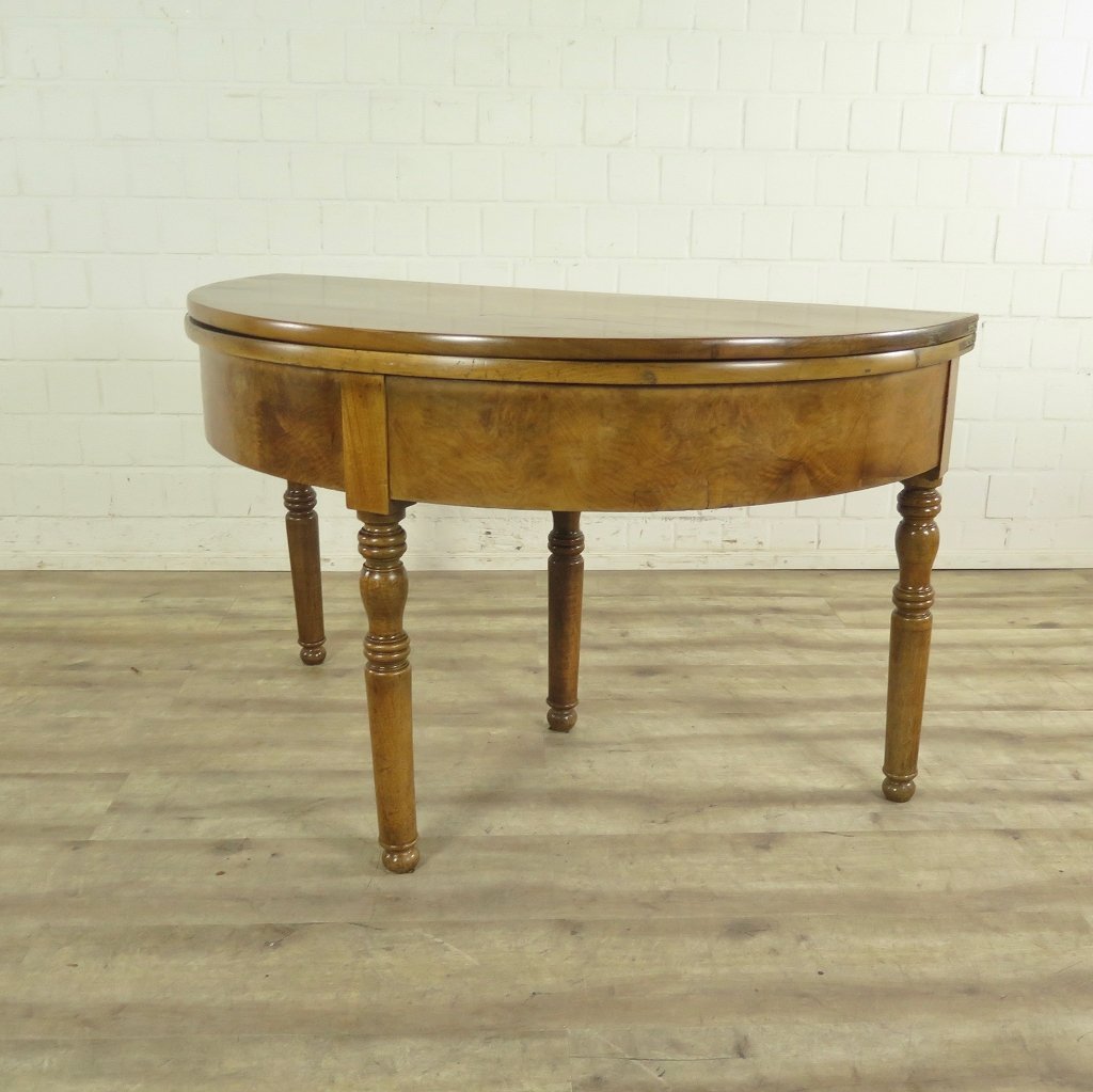 Klapptisch Beistelltisch Biedermeier 1820 Nussbaum