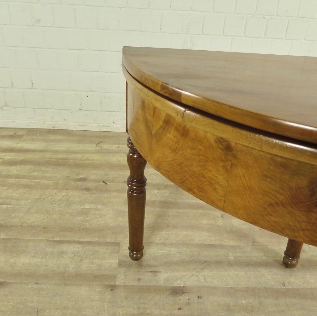 Klapptisch Beistelltisch Biedermeier 1820 Nussbaum