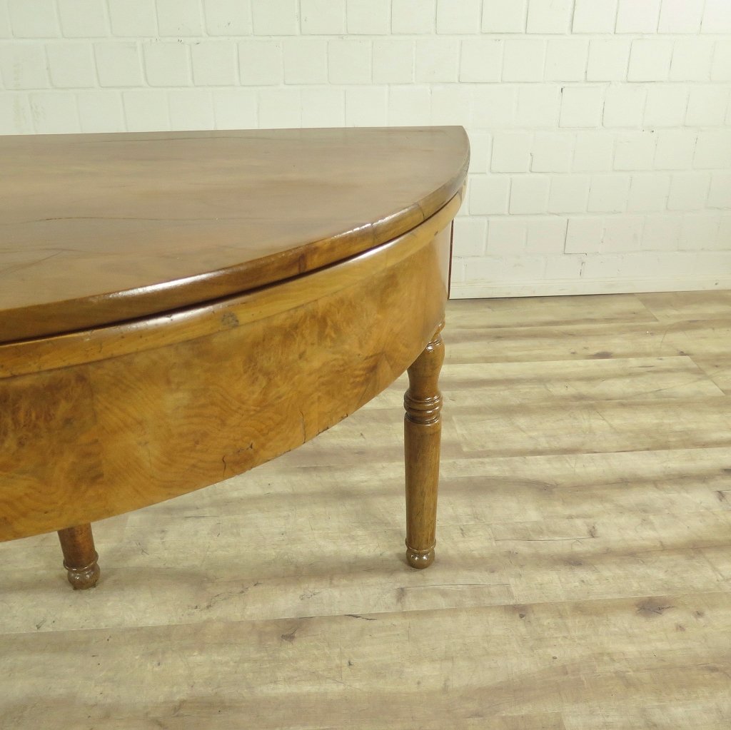 Klapptisch Beistelltisch Biedermeier 1820 Nussbaum
