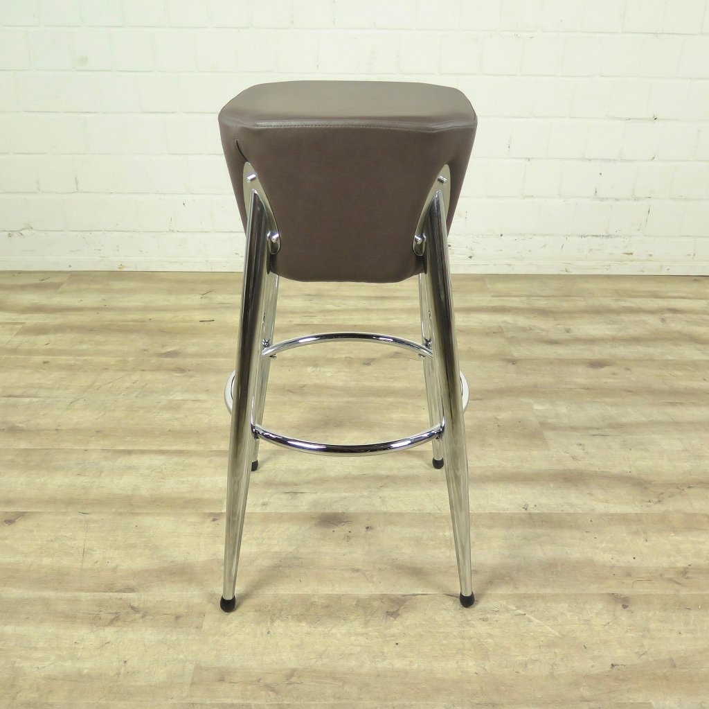 Barhocker Barstuhl Braun PU-Leder