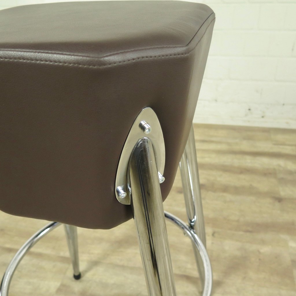 Barhocker Barstuhl Braun PU-Leder