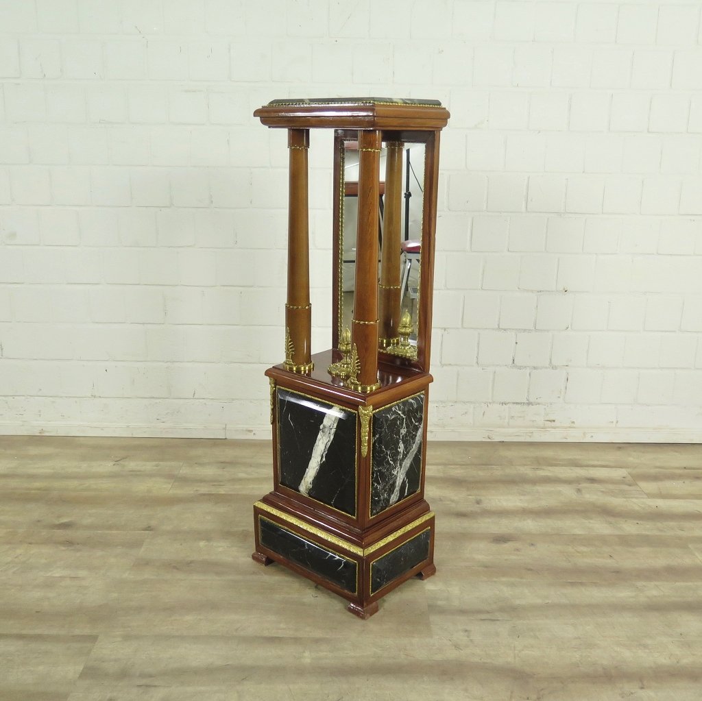 Säule Konsole Pilar mit Marmorplatte 1,10 m