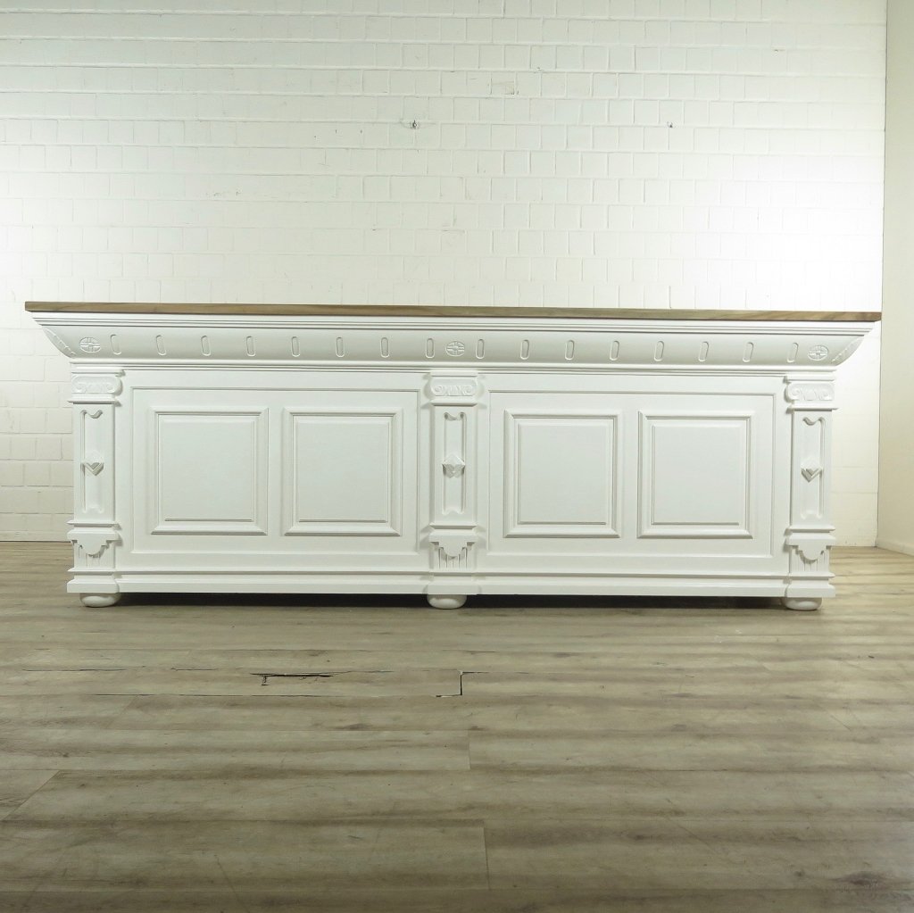 Theke Tresen Bella Elegance 2,80 m Teakholz