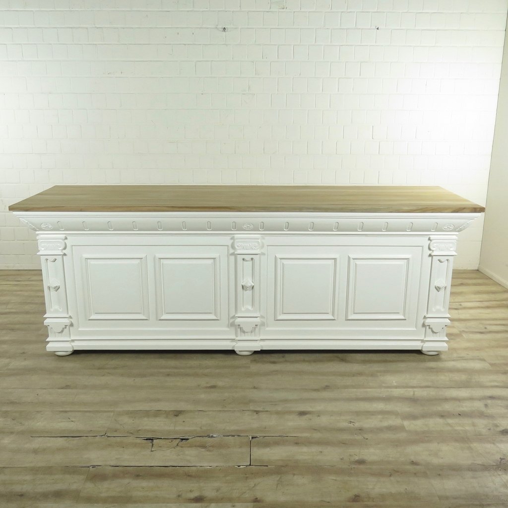 Theke Tresen Bella Elegance 2,80 m Teakholz