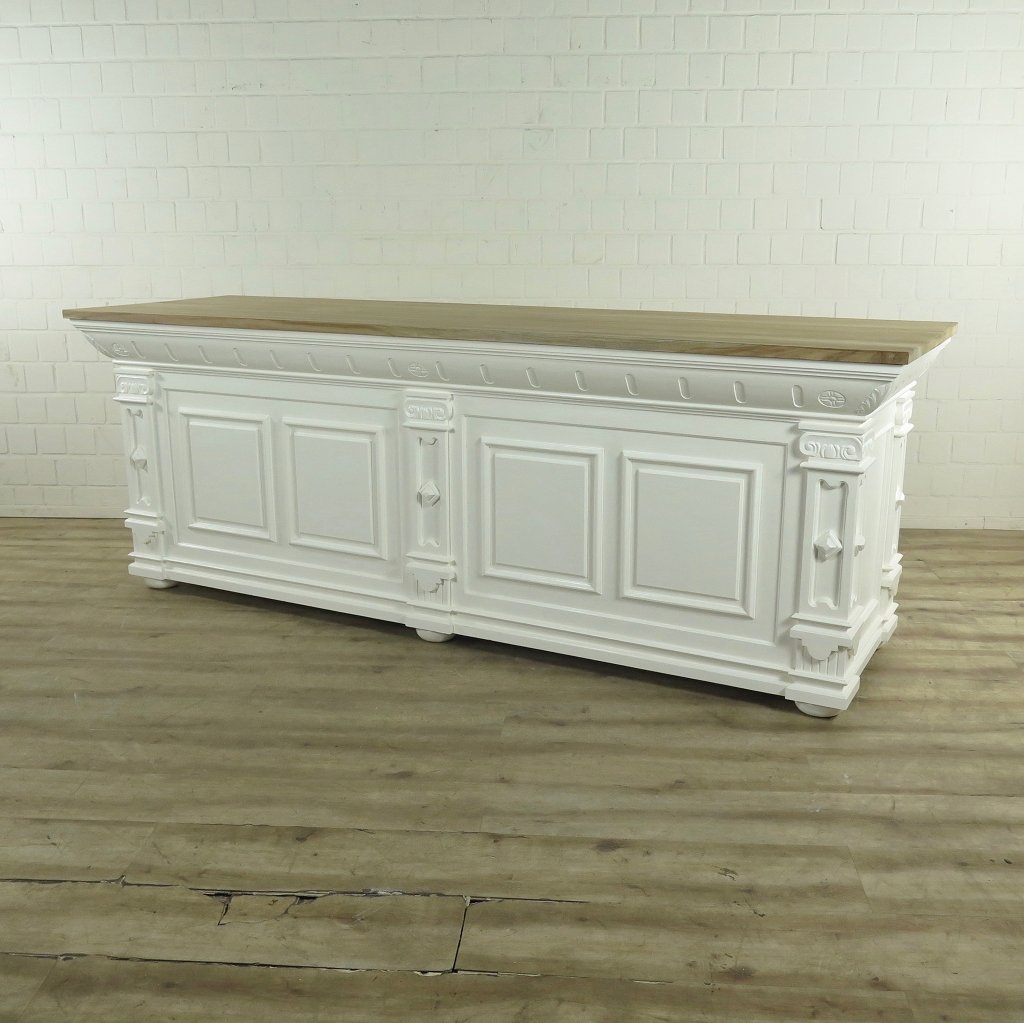 Theke Tresen Bella Elegance 2,80 m Teakholz