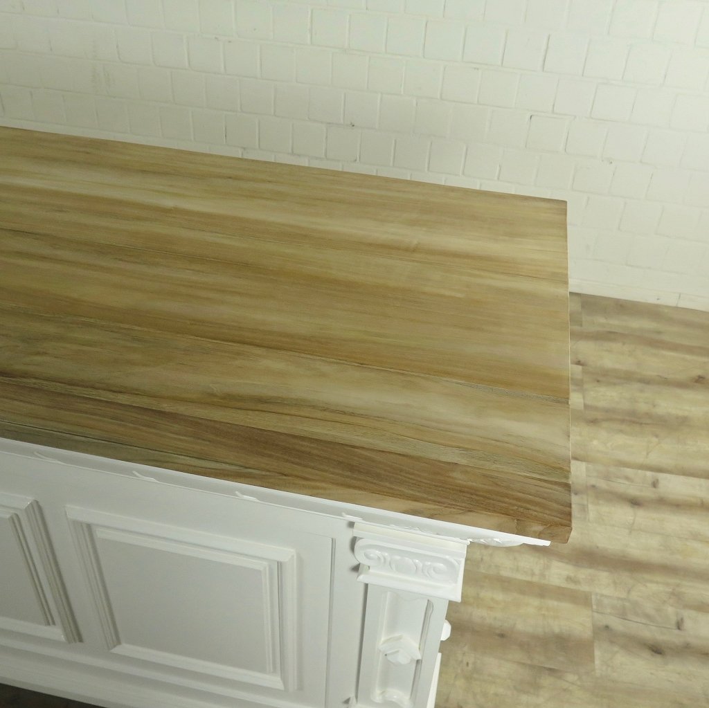Theke Tresen Bella Elegance 2,80 m Teakholz