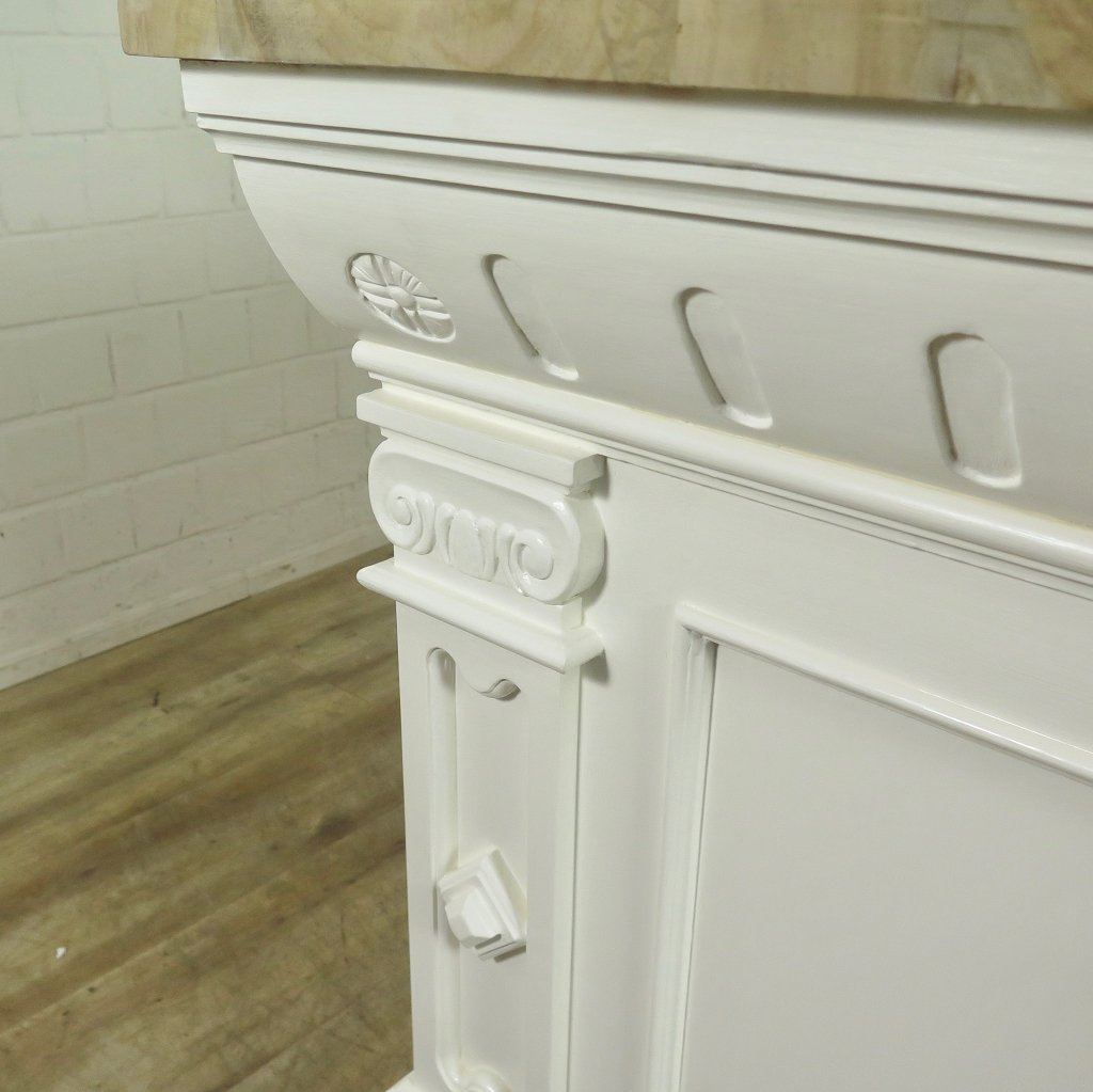 Theke Tresen Bella Elegance 2,80 m Teakholz