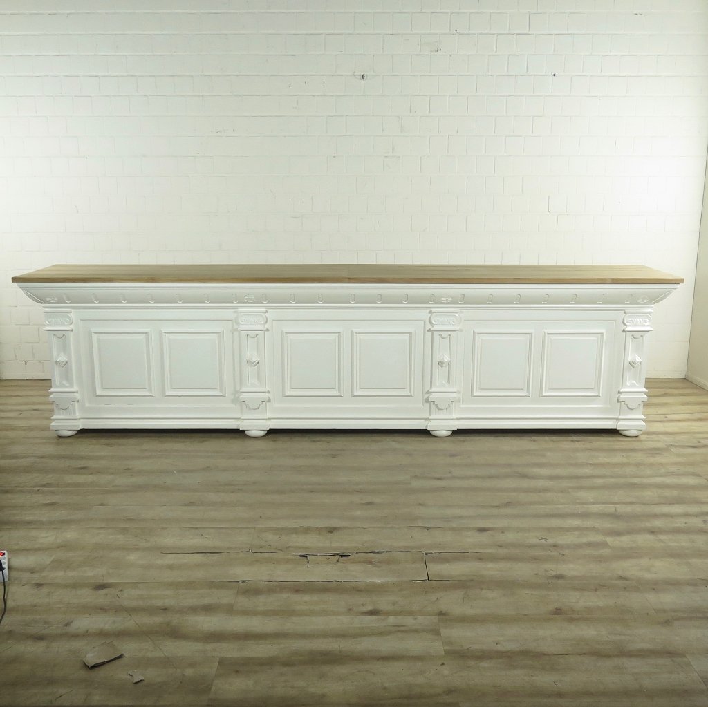 Theke Tresen Bella Elegance 3,50 m Teakholz