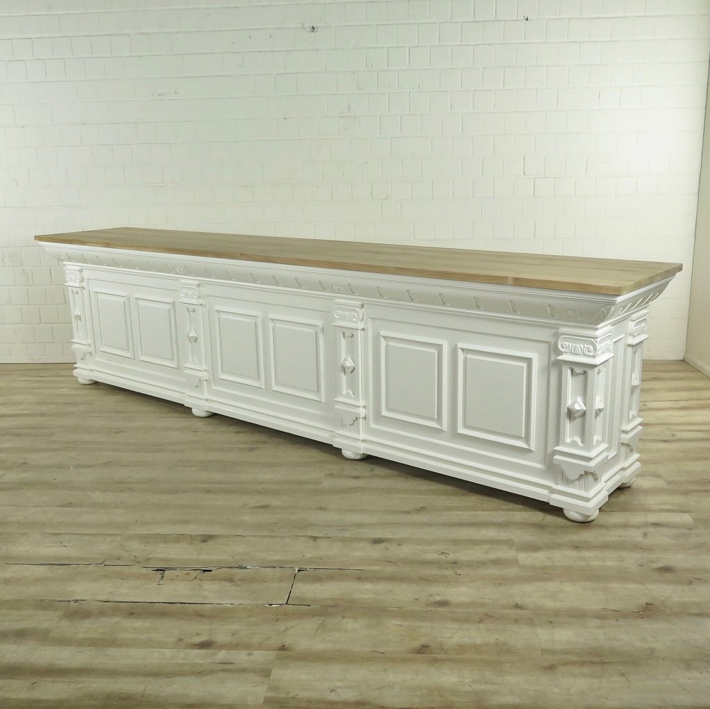 Theke Tresen Bella Elegance 3,50 m Teakholz