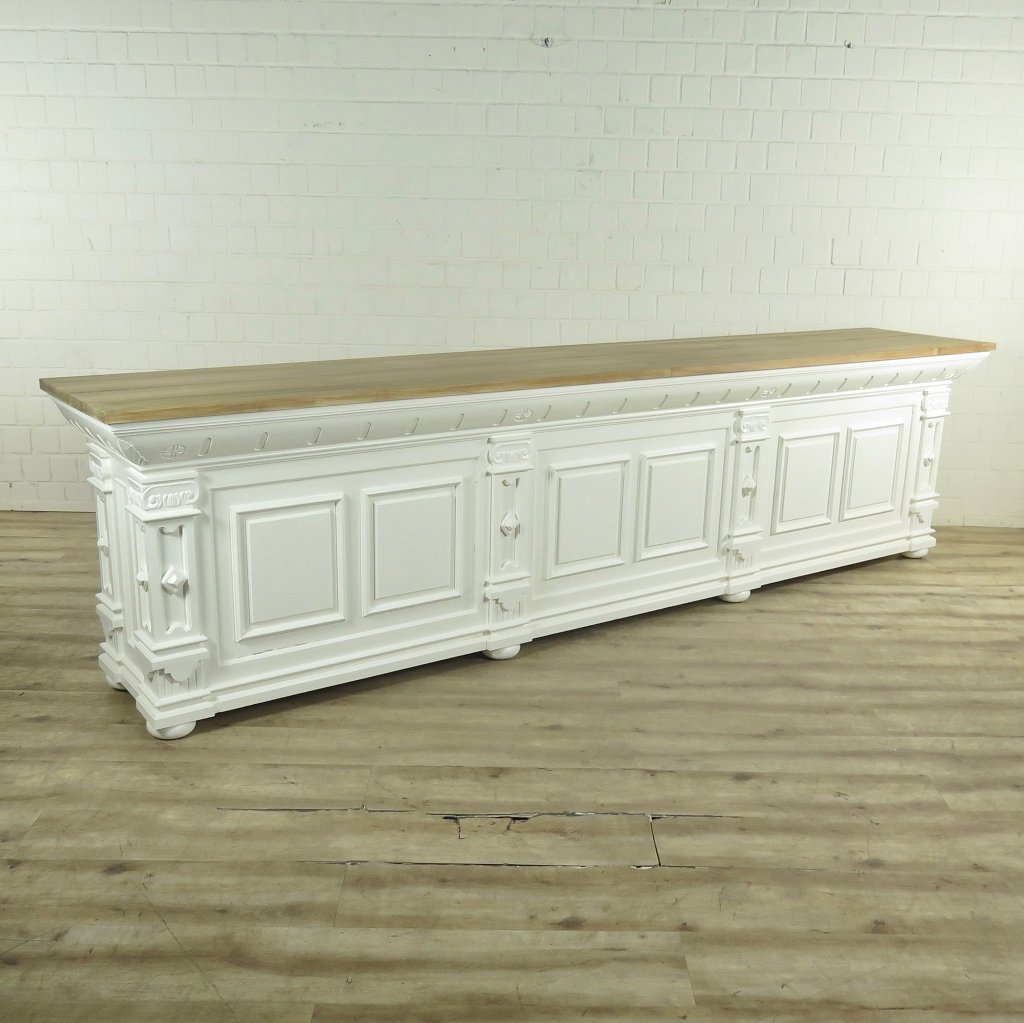 Theke Tresen Bella Elegance 3,50 m Teakholz