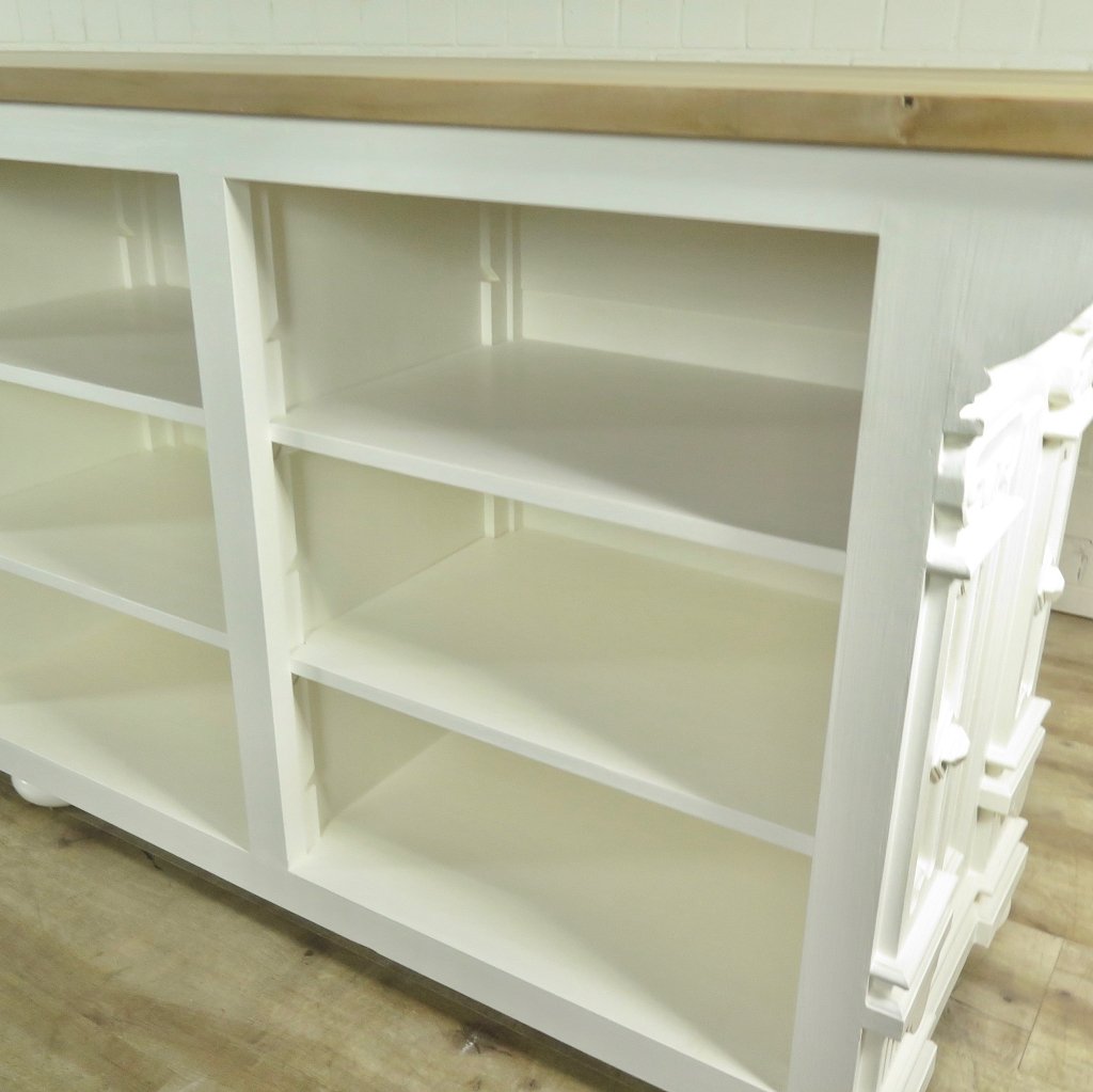 Theke Tresen Bella Elegance 3,50 m Teakholz