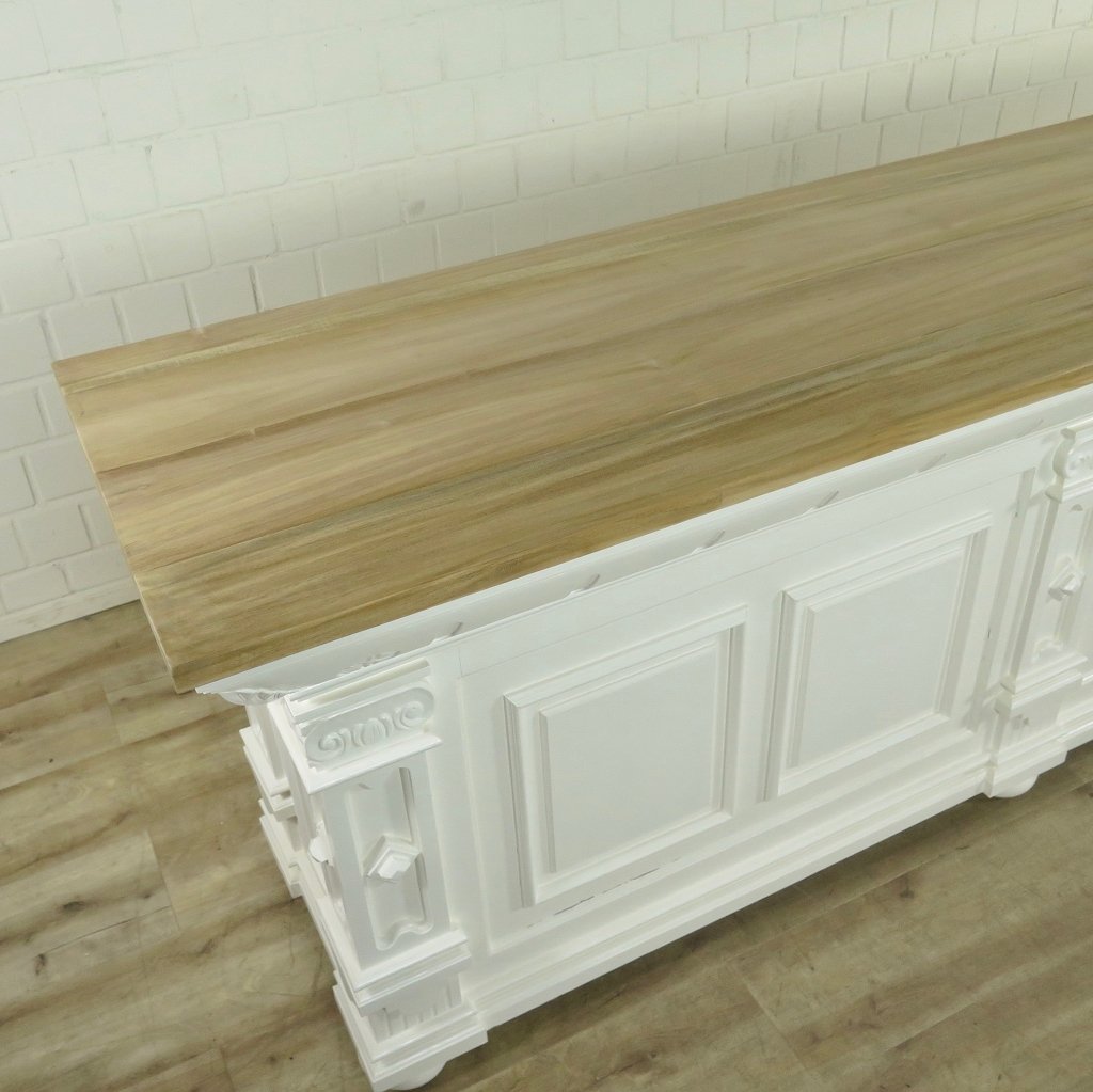 Theke Tresen Bella Elegance 3,50 m Teakholz