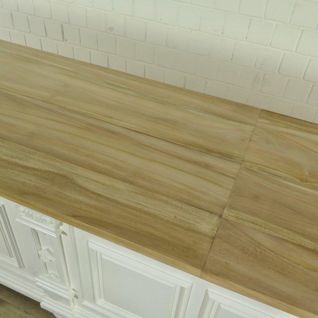 Theke Tresen Bella Elegance 3,50 m Teakholz