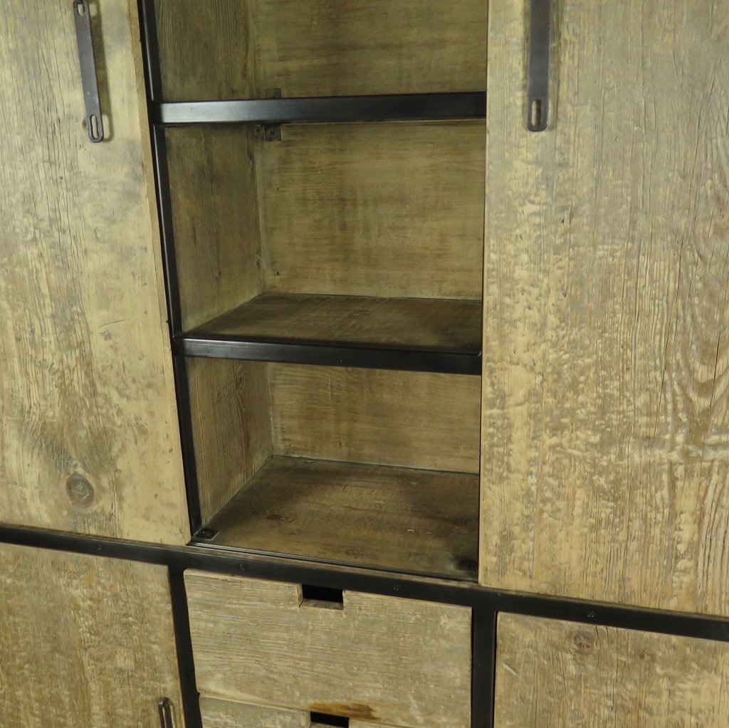 Schrank Bücherschrank 1,50 m Kiefer