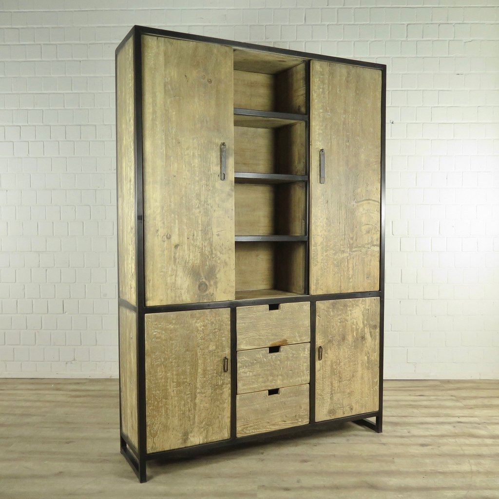 Schrank Bücherschrank 1,50 m Kiefer
