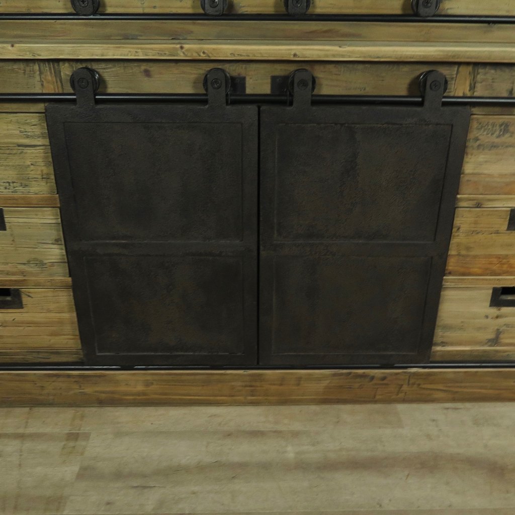 Vitrine Bücherschrank 1,70 m Kiefer