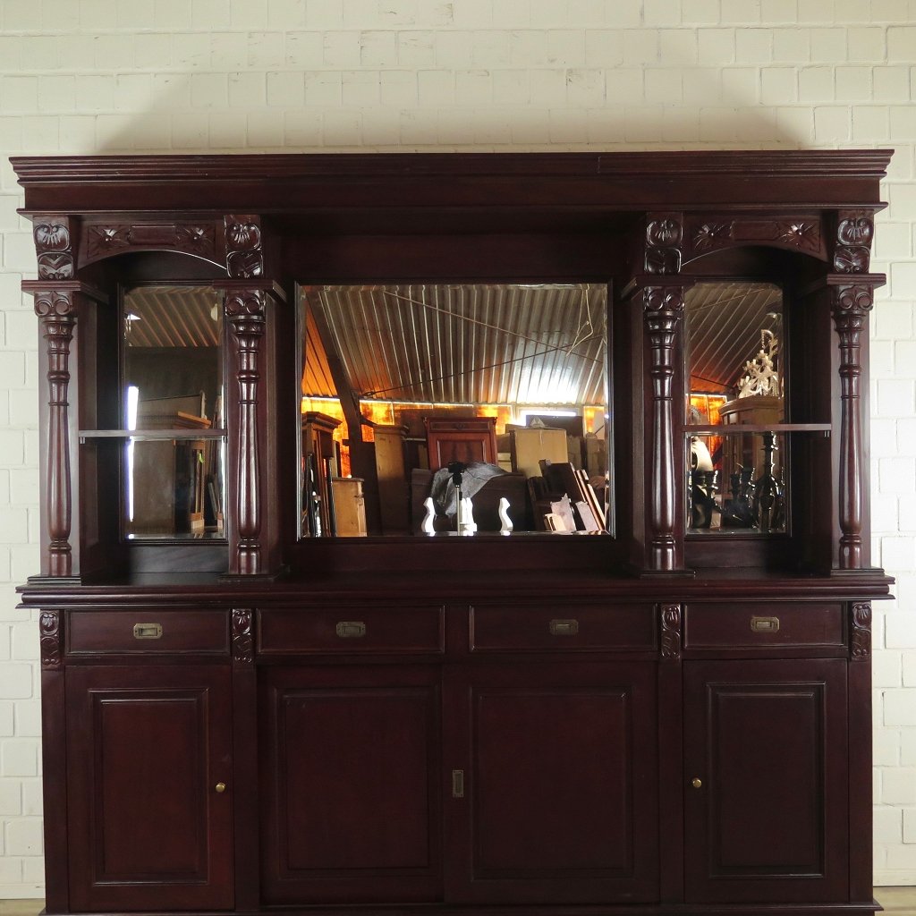 Empire Bar Theke Mahagoni 2,70 m