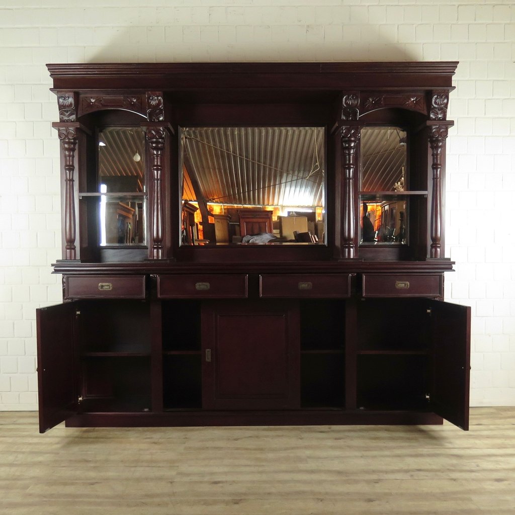 Empire Bar Theke Mahagoni 2,70 m